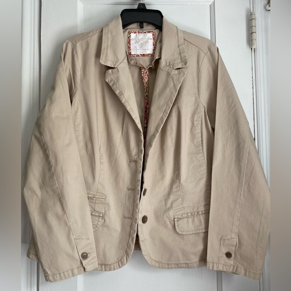 Sonoma Live Blazer/ Jacket with front buttons, Size: 1X - Picture 2 of 12